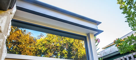 Bathroom and exterior stone cladding at Parkside S.A.